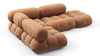 Bellini Sectional - Tan Vegan Leather - Image 3