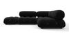 Bellini Sectional - Black Boucle - Image 1