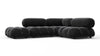 Bellini Sectional - Black Velvet - Image 2