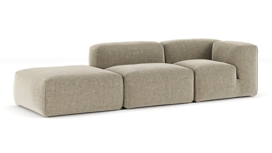 Le MuraBeige Gray Chenille