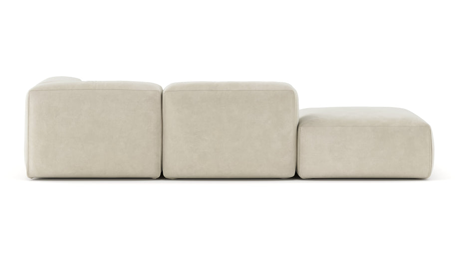 Le MuraEggshell Vegan Suede