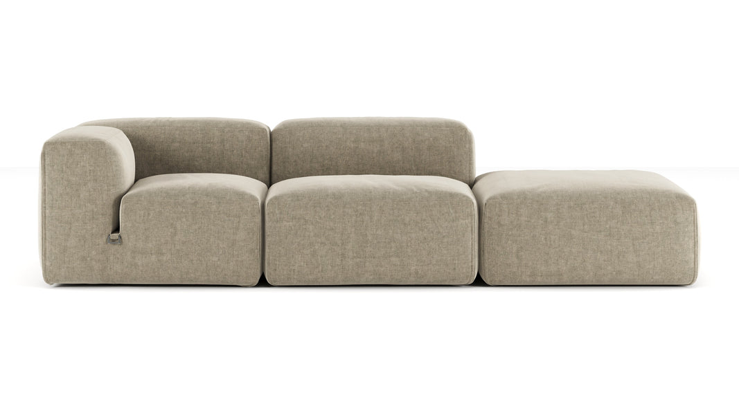Le MuraBeige Gray Chenille