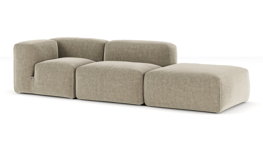 Le MuraBeige Gray Chenille