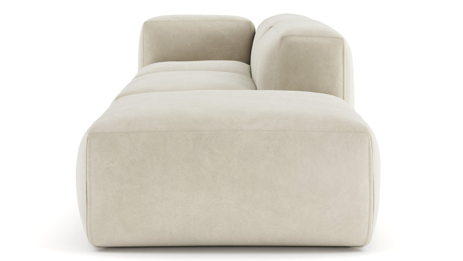 Le MuraEggshell Vegan Suede