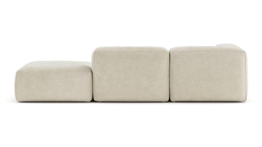 Le MuraEggshell Vegan Suede