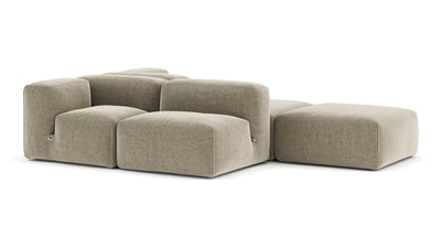 Le Mura - Beige Gray Chenille - Image 1
