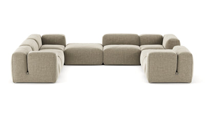 Le Mura - Beige Gray Chenille - Image 1