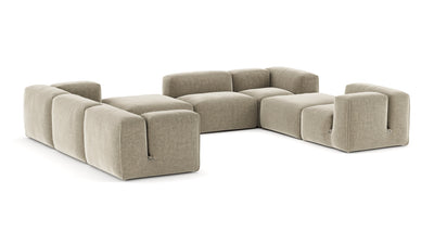 Le Mura - Beige Gray Chenille - Image 2