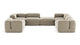 Le Mura - Beige Gray Chenille - Image 1