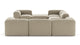Le Mura - Beige Gray Chenille - Image 3