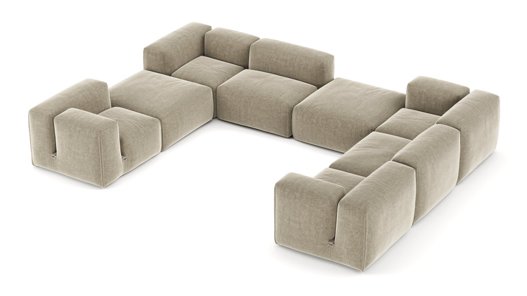 Le MuraBeige Gray Chenille