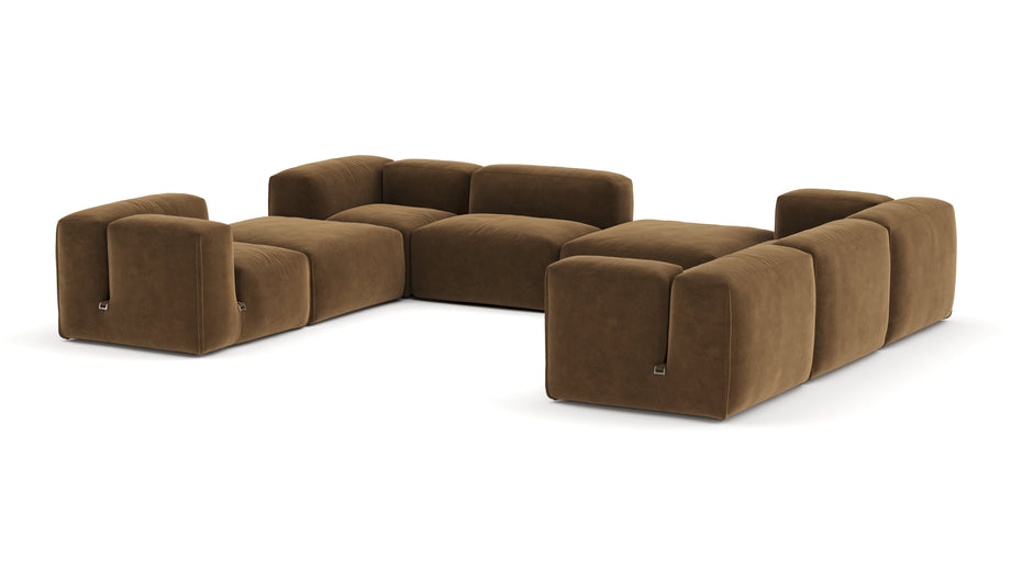 Le MuraBrown Vegan Suede