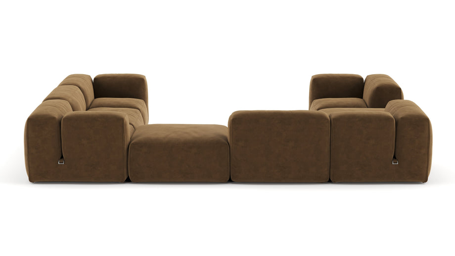 Le MuraBrown Vegan Suede