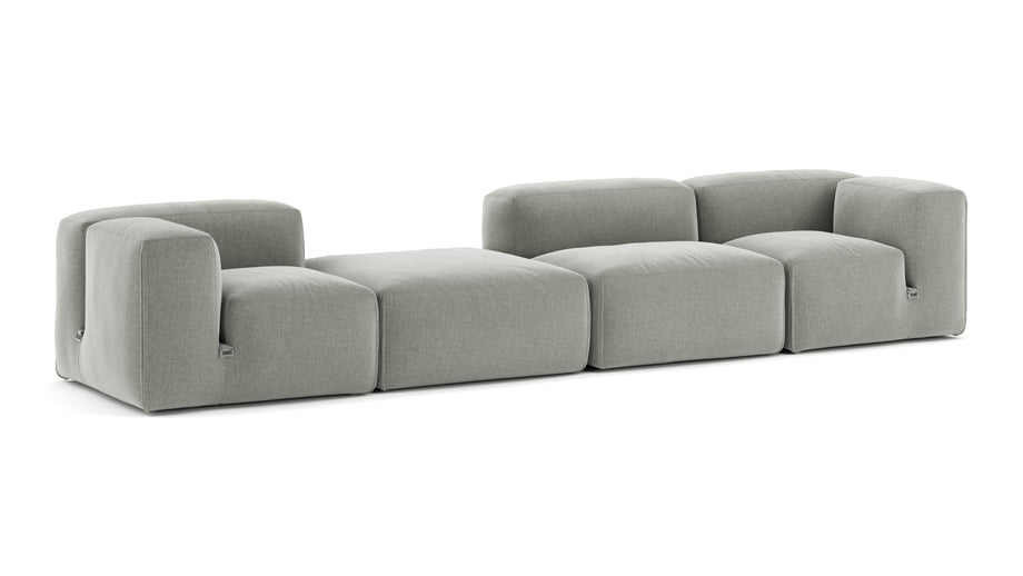 Le MuraSoft Gray Brushed Weave