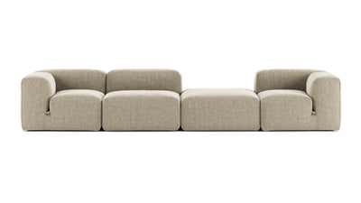 Le Mura - Beige Gray Chenille - Image 1