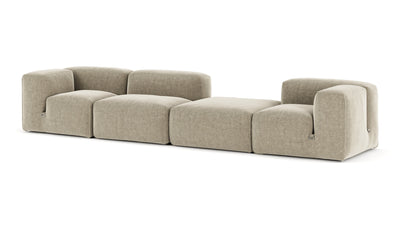 Le Mura - Beige Gray Chenille - Image 2