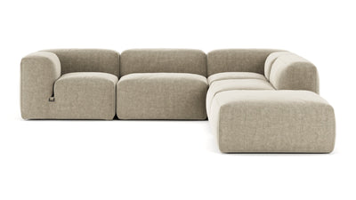 Le Mura - Beige Gray Chenille - Image 1
