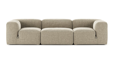 Le Mura - Beige Gray Chenille - Image 1