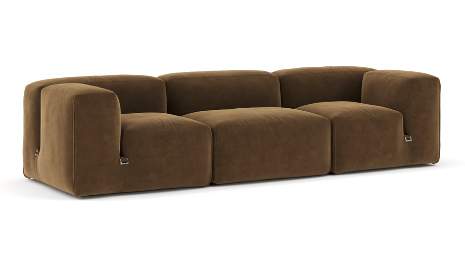 Le MuraBrown Vegan Suede