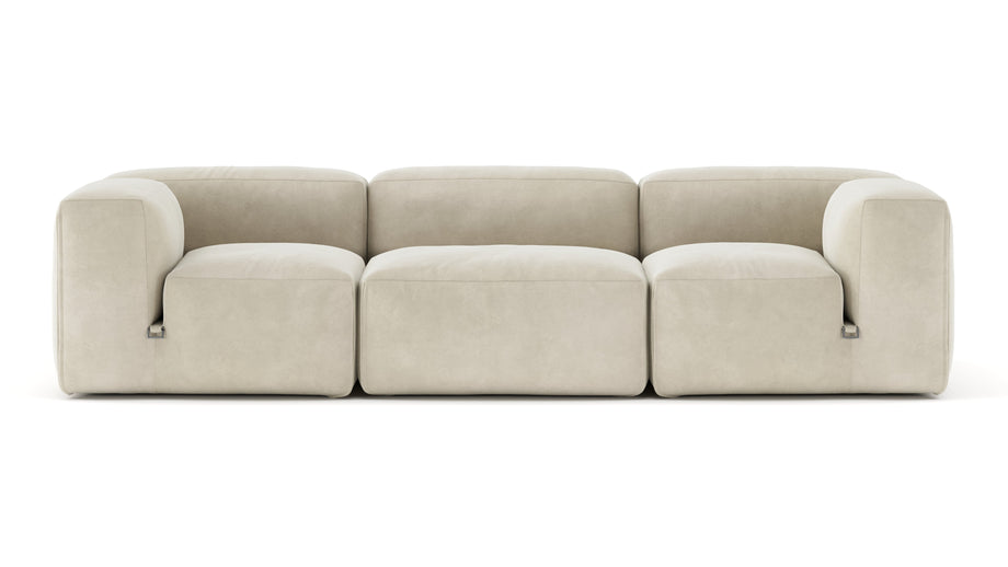 Le MuraEggshell Vegan Suede
