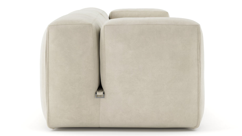 Le MuraEggshell Vegan Suede
