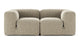 Le Mura - Beige Gray Chenille - Image 1