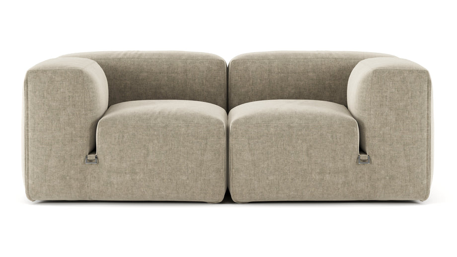 Le MuraBeige Gray Chenille