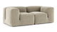 Le Mura - Beige Gray Chenille - Image 2