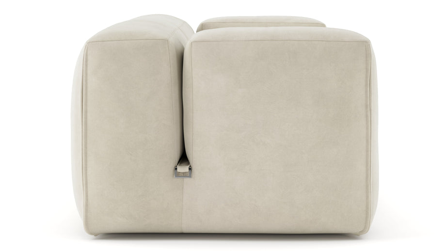 Le MuraEggshell Vegan Suede