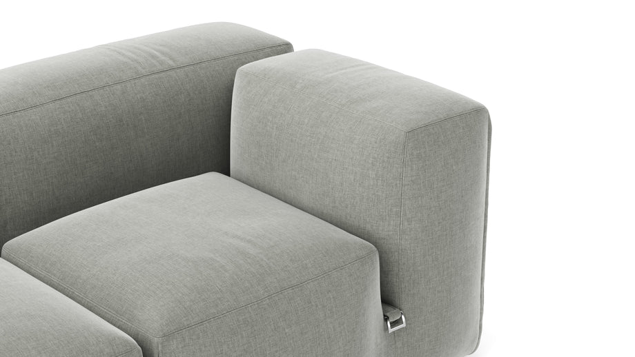 Le MuraSoft Gray Brushed Weave