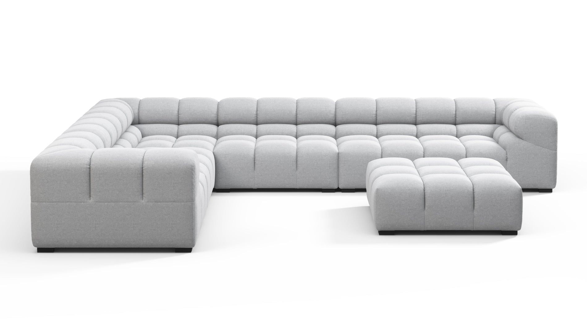 TuftyLight Gray Wool