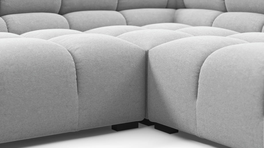 TuftyLight Gray Wool