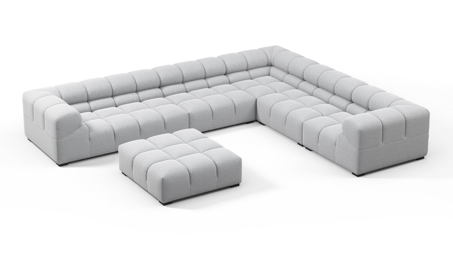 TuftyLight Gray Wool