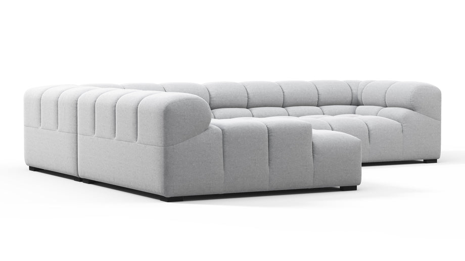 TuftyLight Gray Wool