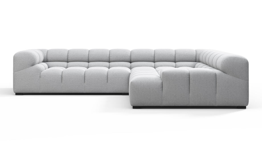 TuftyLight Gray Wool