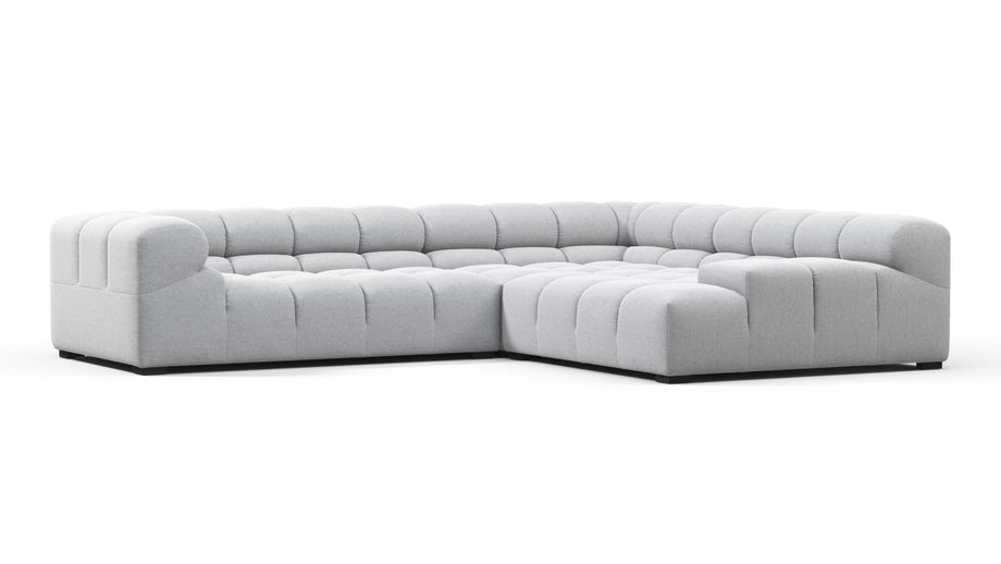 TuftyLight Gray Wool