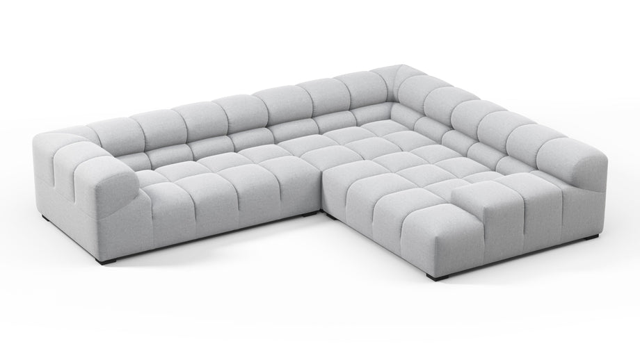 TuftyLight Gray Wool