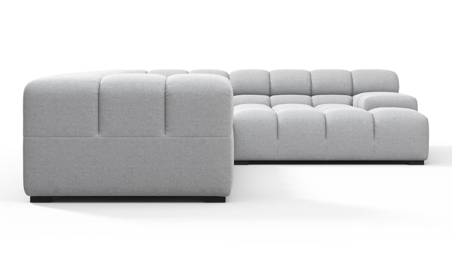 TuftyLight Gray Wool
