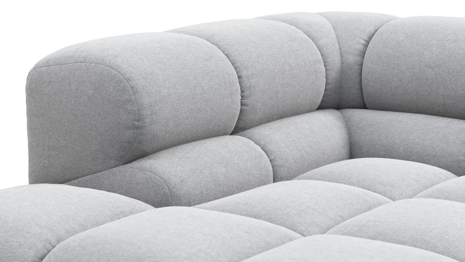 TuftyLight Gray Wool