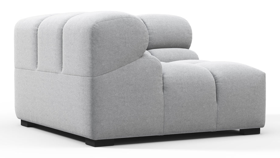 TuftyLight Gray Wool