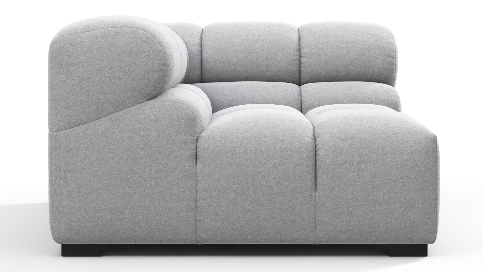 TuftyLight Gray Wool