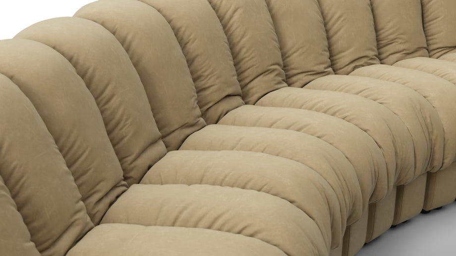 DS 600Beige Vegan Leather