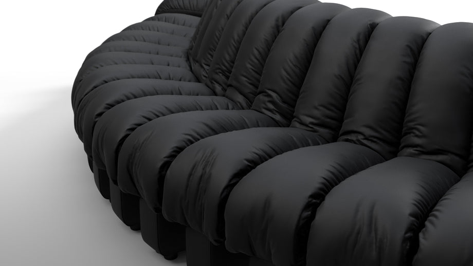 DS 600Black Vegan Leather