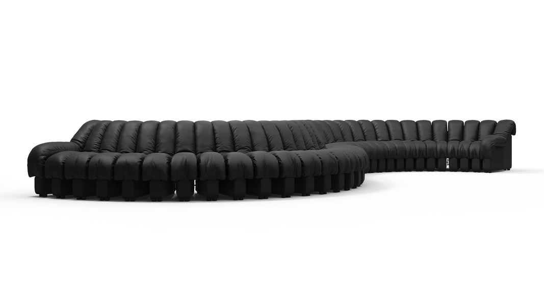 DS 600Black Vegan Leather