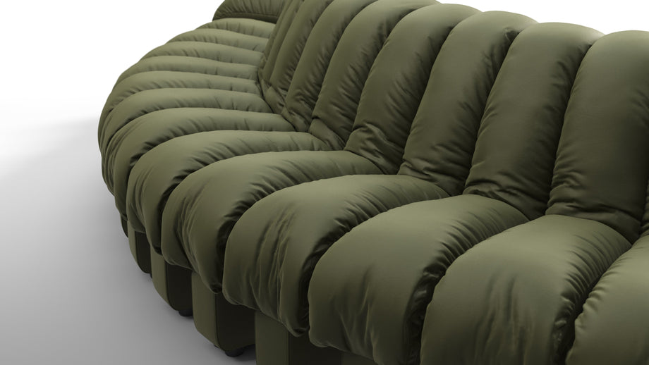 DS 600Deep Olive Vegan Leather