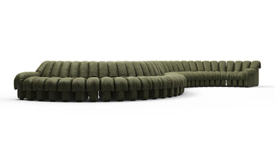 DS 600 - Deep Olive Vegan Leather - Image 2