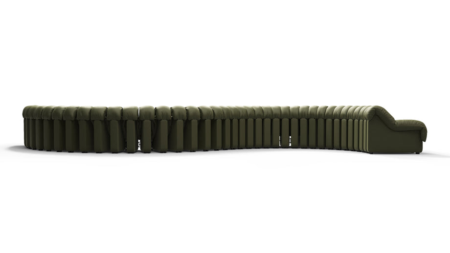 DS 600Deep Olive Vegan Leather
