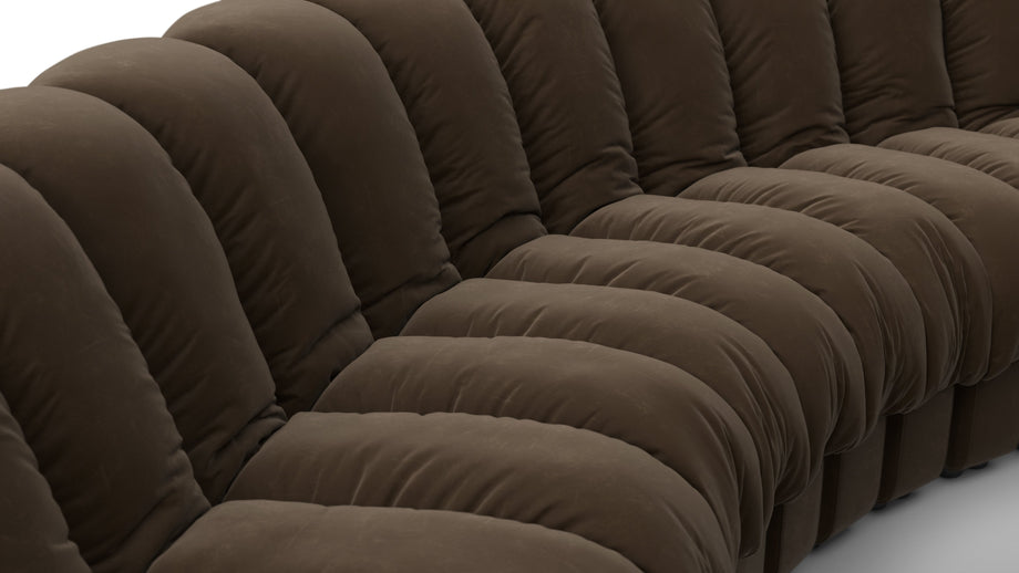 DS 600Distressed Brown Vegan Leather