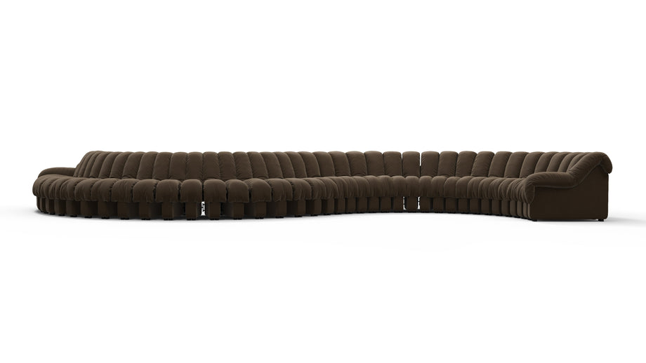 DS 600Distressed Brown Vegan Leather