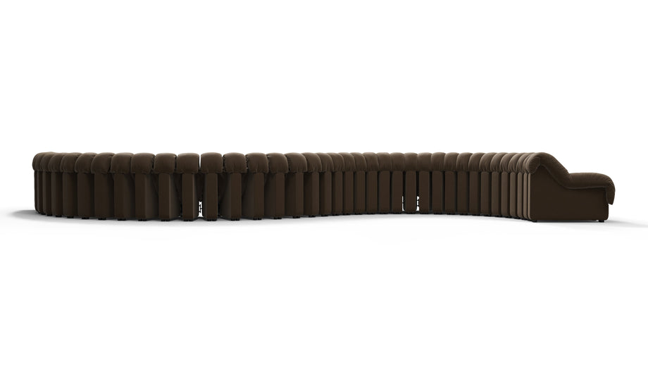 DS 600Distressed Brown Vegan Leather